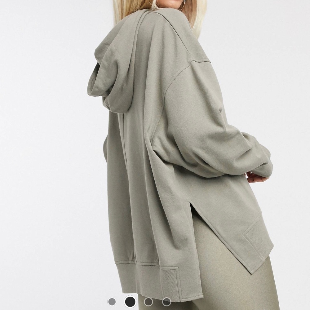 ASOS Design Oversized Cocoon Hoodie - Sage